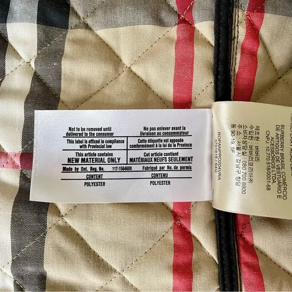 Burberry Brit Copford Quilted Jacket - Size S - Picture 4 of 12